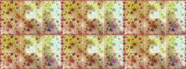 Üretim, duvar kağıdı, baskı, hediye paketi ve scrapbooking Tekstil veya kitap için çiçek sorunsuz arka plan kapsar. Raster resim. Küçük ölçekli çiçek basit şirin desen.