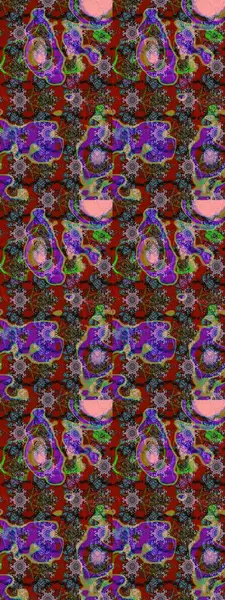 Çiçek deseni duvar kağıdı, desen dolguları ve web sayfası arka planı için kullanılabilir. Süslü zentangle çizim dokusu, soyut çiçeklerle süslenmiş. Şekillendirilmiş çiçekli çizim deseni.