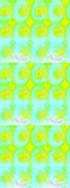 Arkaplan dokusu, duvar kağıdı, yeşil renkli çiçek teması. Soyut etnik raster çizim kalıbı. Kabile sanatı boho baskısı, klasik çiçek arkaplanı.