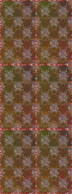 Kusursuz süs izi. Tebrik kartı geçmişi, boyama kitabı, arkaplan ve tekstil için kullanılabilir. Raster Henna tarzı. Sınır Kızılderili çiçekli paisley patten. Etnik Mandala havlusu.