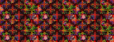 Güzel suluboya yaz çiçekleri deseni..