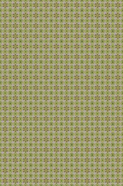 Kusursuz raster arka plan. Duvar kâğıdı barok, İspanyol kumaşı. Kusursuz çiçek deseni. Yeşil, bej ve nötr renkler üzerine grafiksel modern kusursuz desen.