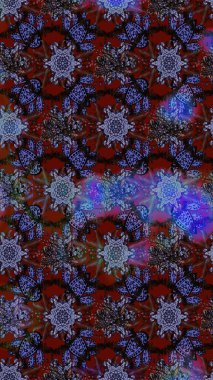 Renkli çiçekler. Küçük çiçekte sevimli çiçek deseni var..