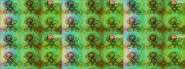 Raster güzel bir çiçek deseni çizmiş. Bahar mevsimi. Tatil havası. Nazik romantik baskı. Yeşil ve nötr renkte çiçekler.