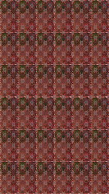 Flowers on brown and gray colors. Tropical seamless floral pattern. Raster illustration.