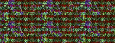 Tropik çiçekler. Gömlek, arka plan modelini çiz. Yeşil ve kırmızı renkte çiçekler.