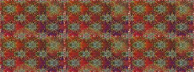 Çiçekli güzel suluboya desen. Kahverengi renklerde. Raster illüstrasyonu.