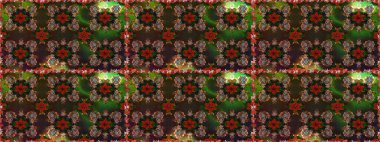 Kusursuz desen. Organik motif arka planı. Ultraviyole kumaş deseni. Raster illüstrasyonu.