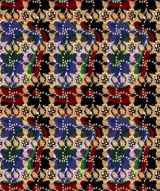 Sabıka fotoğraflarında, bebek kıyafetlerinde, duvar kâğıtlarında, paket kutularında falan kullanılabilir. Raster. Zarif, parlak ve eskiz siyah çiçek deseni tasarımı.