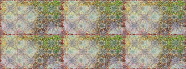 Parlak renkli çiçeklerle ve gri ve nötr renklerde yapraklarla şaşırtıcı, pürüzsüz çiçek deseni. Modern çiçek arkaplanı. Moda baskıları için zarif bir şablon. Halk stili.