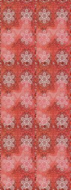 Parlak unsurları. Sorunsuz çiçek deseni kaydırma kağıt, davet, el ilanı, afiş veya Web sitesi Web sitesi arka plan duvar kağıdı için kullanılabilir. Elle çizilmiş Raster illüstrasyon.