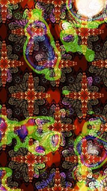 Davetiye ve kartpostal tasarımı için dekoratif çiçek unsurları. Poster ya da kapak için arka plan. Yapraklı çizim şekli. Tekstil için figür. Sevimli zarif çiçekler Raster illüstrasyonu.