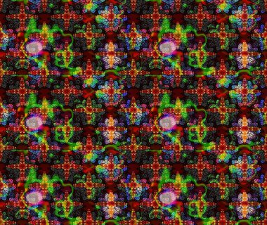 Çiçekler suluboya eskiz deseni. Raster Stili kumaş deseni.