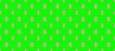 Yeşil ve bej renklerde Raster altın deseni. Soyut duvar kâğıdı, ambalaj dekorasyonu. Kış sembolü, Mutlu Noeller, Mutlu yıllar 2019. Altın kar taneleri basit, pürüzsüz desen.