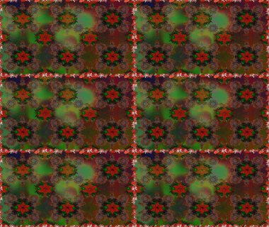 Kızılderili desenli desenli desenli şal deseni. Tekstil, tebrik kartı, boyama kitabı, telefon kılıfı baskısı için kullanılabilir. Raster Henna dövme stili. Etnik Mandala süsü.