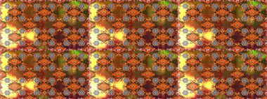 Düz Çiçek Elementleri Tasarımı. Çiçekli, kusursuz bir arkaplan. Renkli Bahar Temalı Kusursuz Arkaplan. Çocuk stili.