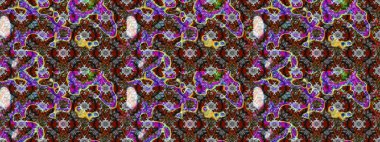 Raster Hip kumaş deseni. Eskiz Vintage Çiçek Deseni.