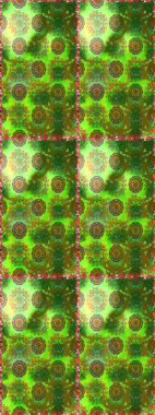 Raster illüstrasyonu. Küçük çiçekli şirin bir desen. Çiçek ve yapraklı çiçek deseni.