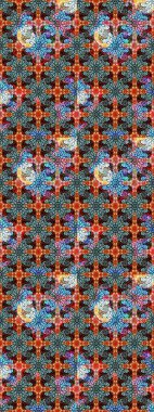 Çizim raster deseni. Çiçek arkaplan. Güzel kumaş deseni.