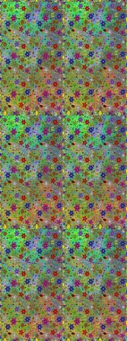 Düz Çiçek Elementleri Tasarımı. Raster illüstrasyonunda kusursuz çiçek deseni. Güzel kumaş deseni. Renkli Bahar Teması Kusursuz Arkaplan.