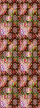 Küçük renkli çiçekler. Küçük çiçekte güzel bir desen. Motley illüstrasyonu. Moda baskıları için zarif bir şablon. Çiçekli bahar çiçekleri.