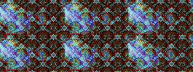 Yumuşak, bahar çiçekleri mavi ve kahverengi renklerde. Raster çiçekleri klasik tarzda çizilmiş. Çiçekli yumuşak bir eskiz şekli. Raster illüstrasyonu.