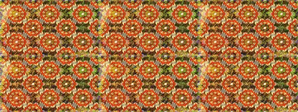 Şam, tasarım için kusursuz desen. Kahverengi renklerde, altın elementlerle pürüzsüz desen.