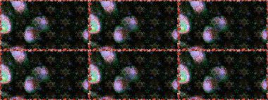 Raster Moda kumaş deseni. Çizgisiz desen. Şirin çiçekler..