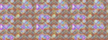 Küçük çiçekte güzel bir çiçek deseni var. Çiçekli çiçek deseni, suluboya. Raster deseni.