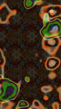 Yumuşak, bahar çiçekleri kahverengi ve gri renklerde. Raster illüstrasyonu. Çiçekli yumuşak bir eskiz şekli. Raster çiçekleri klasik tarzda resmedilir..