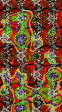 Raster illüstrasyonu. Egzotik çiçekler, renkler üzerine parlak botanik klasik doğa. Klasik tropikal doğal elementlerin suluboya seti.