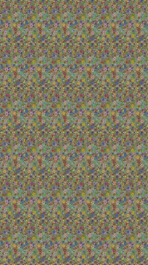 Elle çizilmiş. Raster resim. Sorunsuz çiçek desenli çiçekli, halk tarzında bırakır.