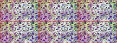 Raster illüstrasyonunda kusursuz çiçek deseni. Raster illüstrasyonu. Güzel kumaş deseni. Tarafsız ve gri renklerde.