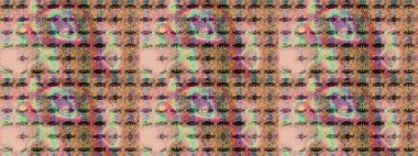 Tarafsız renklerde çiçekler. Hediye ambalaj kağıdı, tebrik kartları, posterler ve pankart tasarımı. Raster düz çiçek çizim deseni.