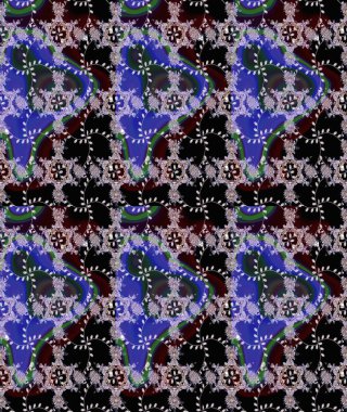 Sabıka fotoğraflarında, bebek kıyafetlerinde, duvar kâğıtlarında, paket kutularında falan kullanılabilir. Zarif, parlak ve eskiz siyah çiçek desenli tasarım. Raster..