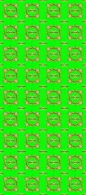 Barok tarzında duvar kağıdı tasarımı için kusursuz damaske deseni arkaplanı. Yeşil ve kahverengi renklerdeki altın desenli altın elementler. Süslü raster dekorasyonu.