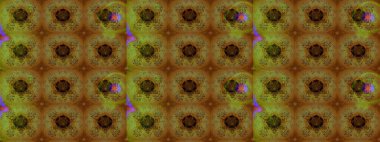 Küçük çiçekte güzel bir çiçek deseni var. Raster deseni. Çiçekli çiçek deseni, suluboya..