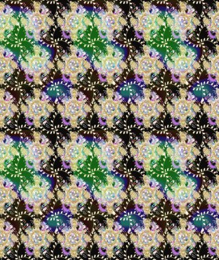 Etnik Mandala süsü. Raster Henna dövme stili. Tekstil, tebrik kartı, boyama kitabı, telefon kılıfı baskısı için kullanılabilir. Hint çiçekli desenli şal desenli..