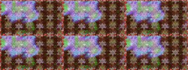 Güzel kumaş deseni. Düz Çiçek Elementleri Tasarımı. Raster illüstrasyonunda kusursuz çiçek deseni. Renkli Bahar Teması Kusursuz Arkaplan.