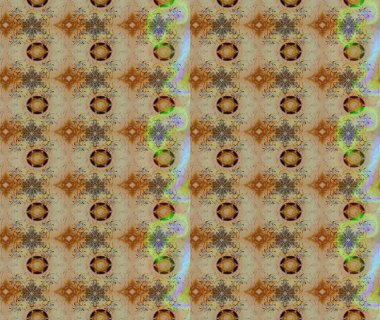 Klasik çiçek tasarımı elementleri. Raster illüstrasyonu. Tarafsız kıvırcık çiçekler nötr renklerde şekillenir.