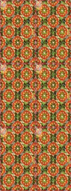 Hassas altın deseni açın. Doğu tarzı arabesk. Kusursuz altın desenli bukleler. Kahverengi renklerde, altın elementlerle kusursuz desen. Raster sanatı. Parlak dantel, stilize çiçekler, şal desenli