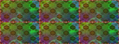 Klasik tropikal doğal elementlerin suluboya seti. Egzotik çiçekler, botanik, yeşil renklerdeki parlak klasik doğa. Raster illüstrasyonu.