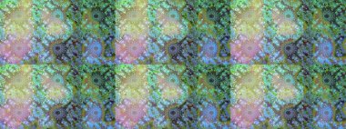 Renkli Yaz Temalı Kusursuz Arkaplan. Düz Çiçek Elementleri Tasarımı. Yazdır. Güzel kumaş deseni. Güzel, pürüzsüz bir desen. Raster çiçekli arka plan.