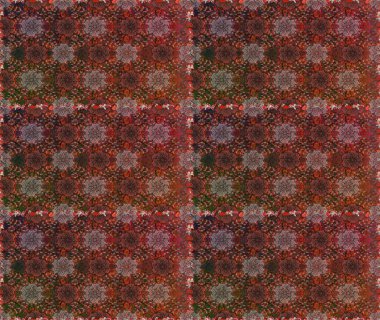 Modern stil dokusu. Çiçek desenli raster, kahverengi ve gri çizgi grafik deseni soyut raster arkaplan.