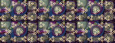 Kızılderili desenli desenli desenli şal deseni. Etnik Mandala süsü. Raster Henna dövme stili. Tekstil, tebrik kartı, boyama kitabı, telefon kılıfı baskısı için kullanılabilir.