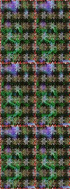 Bahar çiçekli, dikişsiz, sevimli çiçek deseni. Raster illüstrasyonu. Güzel kumaş deseni.