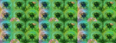 Moda baskıları için zarif bir şablon. Küçük renkli çiçekler. Çiçekli yaz çiçekleri. Robot resim. Motley illüstrasyonu. Küçük çiçekte şirin desenler.