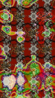 Raster kına dövme tarzı. Etnik Mandala süsleme. Kullanılabilir Tekstil, tebrik kartı, boyama kitabı, telefon durumda yazdırma için. Hint çiçek desenli madalyon desen.