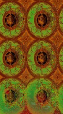 Güzel kumaş deseni. El çizimi. Raster illüstrasyonu. Çiçekler, dallar, otlar ve çiçekler.