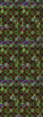 Renkli Bahar Teması eskiz kalıbı. Çiçeksel fantezi tasarımı ve parlak bir arka plan çizimi. Düz Çiçek Elementleri Tasarımı.